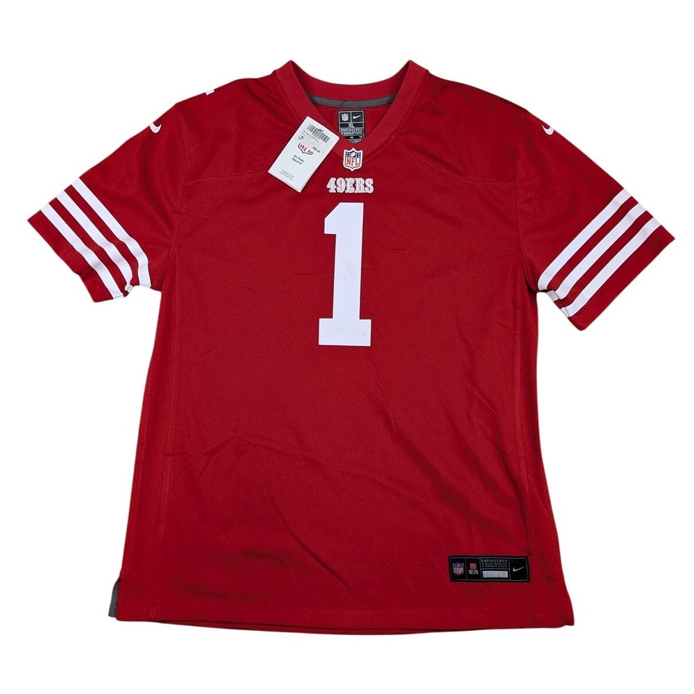 Nike San Francisco 49ers Jersey Youth XL 18/20 Red NFL Football Deebo Samuel Sr